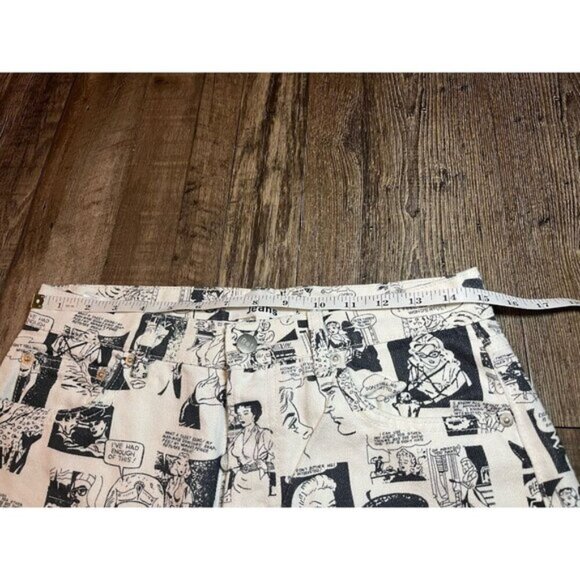 Reformation Newsprint High Rise Straight Jeans ASO Kendall Jenner Size 29 - Picture 10 of 10